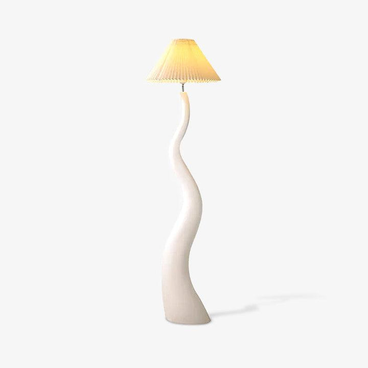 Twisted Pleated Floor Lamp - Vakkerlight