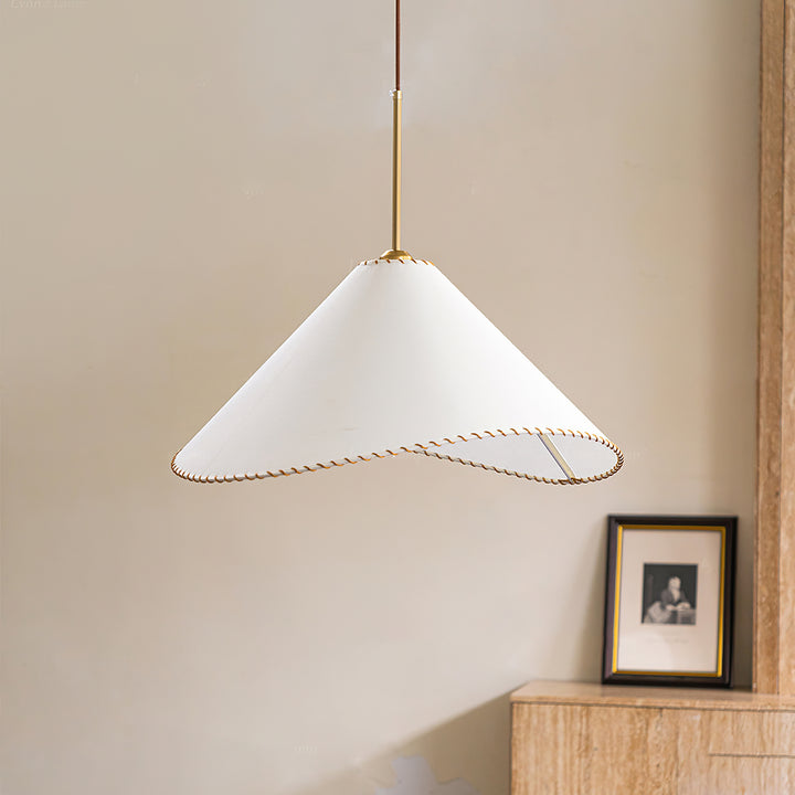 Twisted Shade Pendant Lamp - Vakkerlight