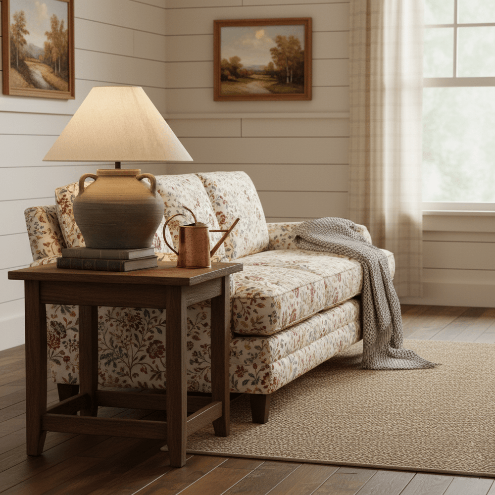 Two Handled Ceramic Jar Table Lamp - Vakkerlight