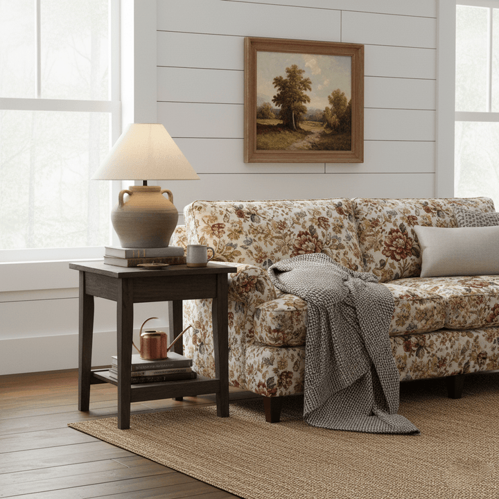 Two Handled Ceramic Jar Table Lamp - Vakkerlight