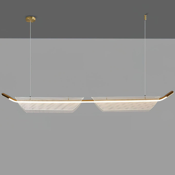 Two Boats Acrylic Pendant Light - Vakkerlight