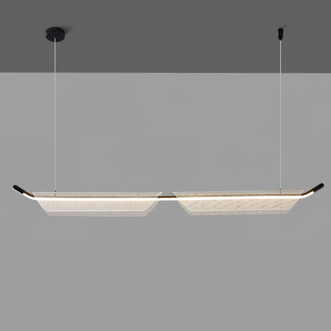 Two Boats Acrylic Pendant Light - Vakkerlight