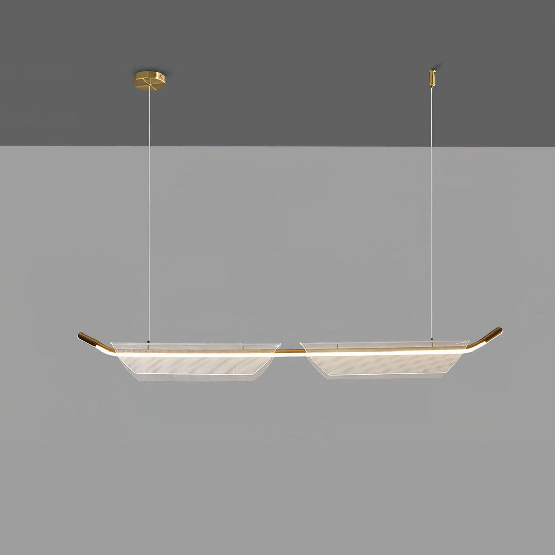 Two Boats Acrylic Pendant Light - Vakkerlight