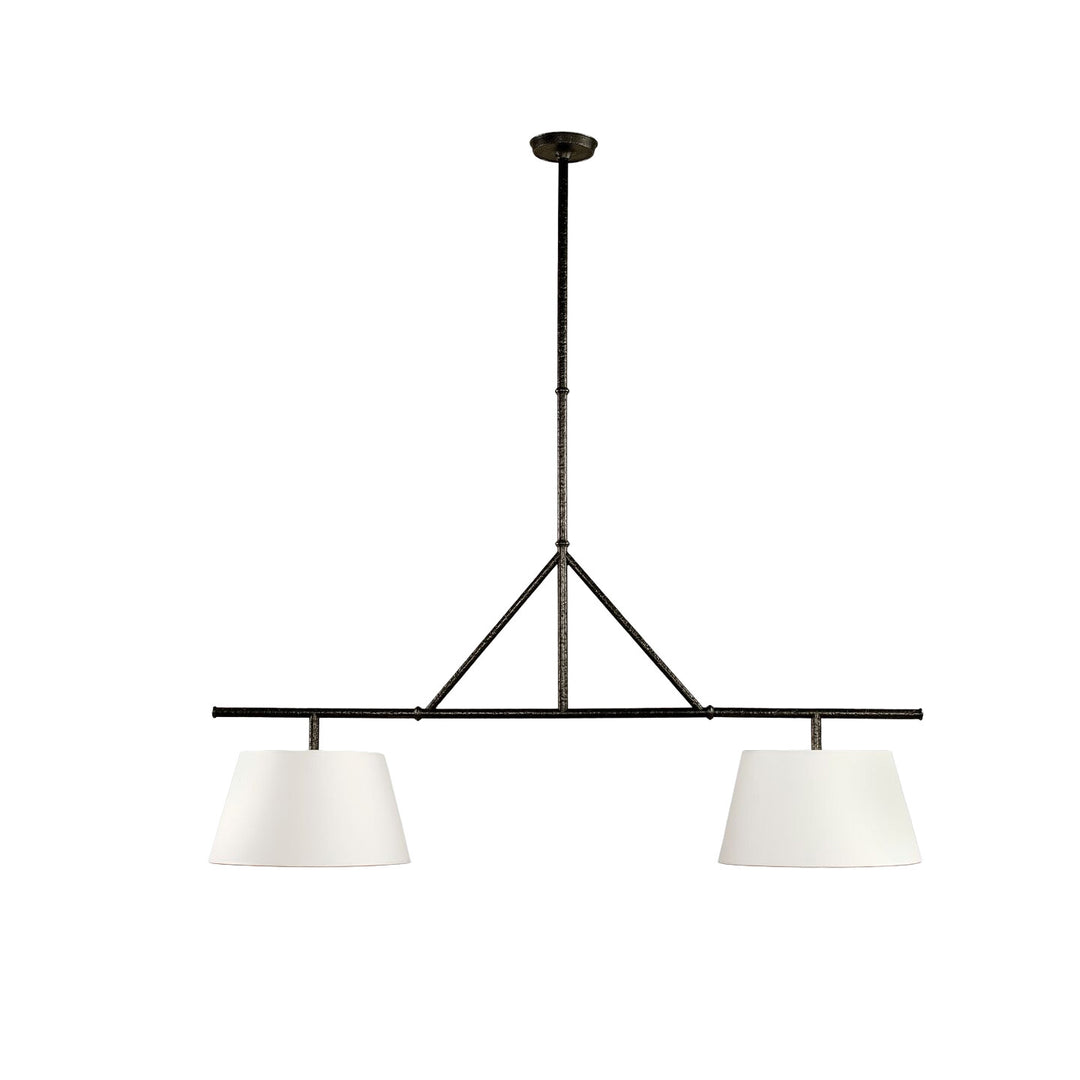 Two Light Linear Island Pendant Lamp - Vakkerlight