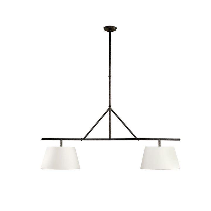 Two Light Linear Island Pendant Lamp - Vakkerlight