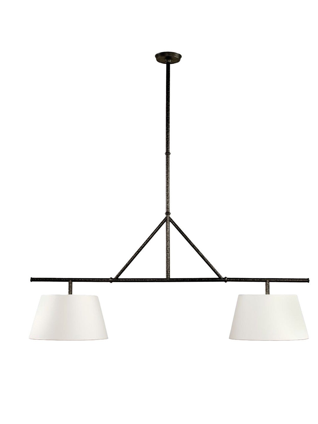 Two Light Linear Island Pendant Lamp - Vakkerlight