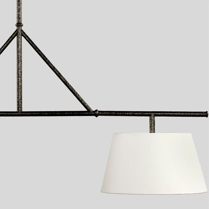 Two Light Linear Island Pendant Lamp - Vakkerlight