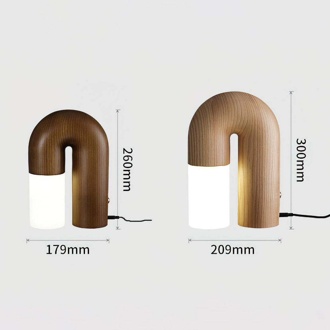 U Shaped Door Table Lamp - Vakkerlight