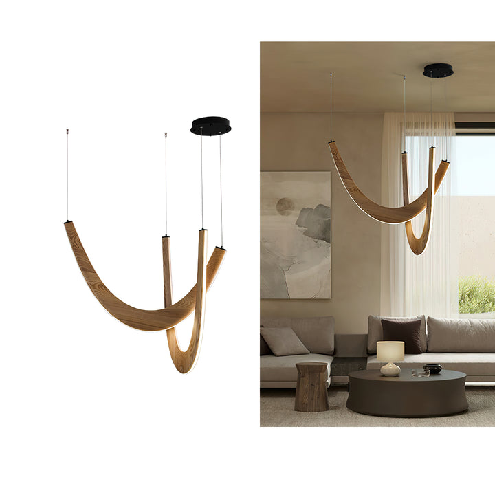 U Wooden Pendant Lamp - Vakkerlight