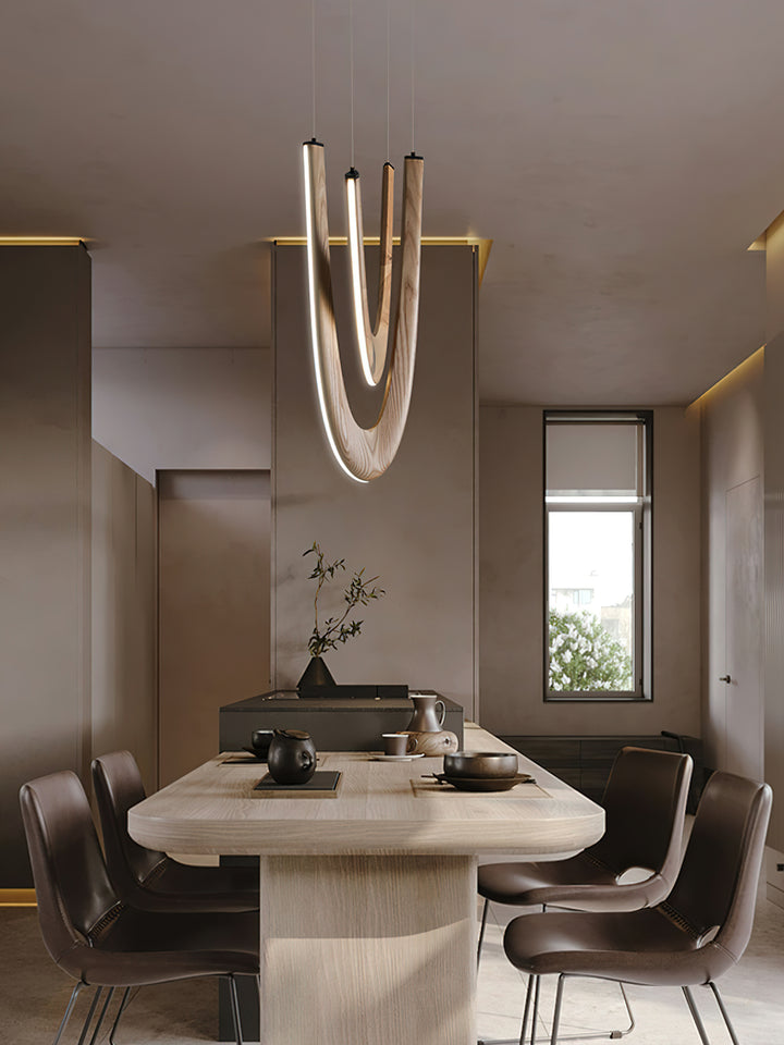 U Wooden Pendant Lamp - Vakkerlight