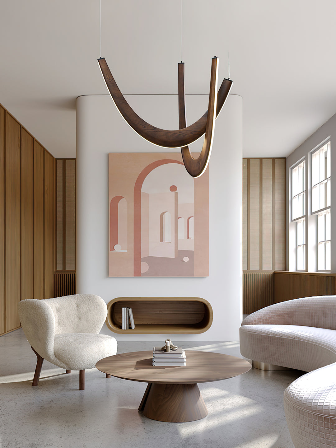 U Wooden Pendant Lamp - Vakkerlight