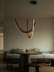 U Wooden Pendant Lamp