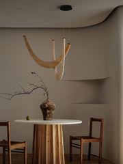 U Wooden Pendant Lamp