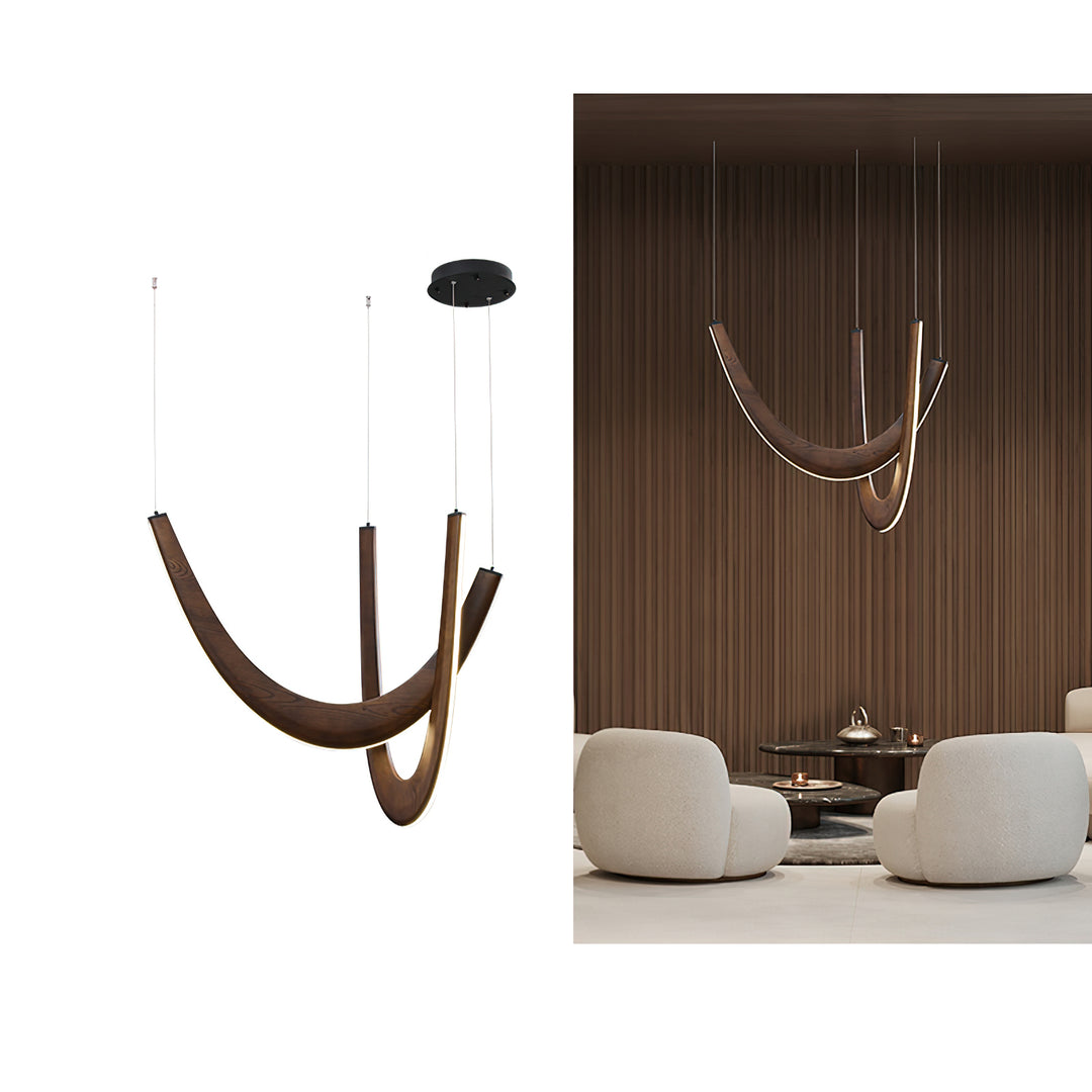 U Wooden Pendant Lamp - Vakkerlight