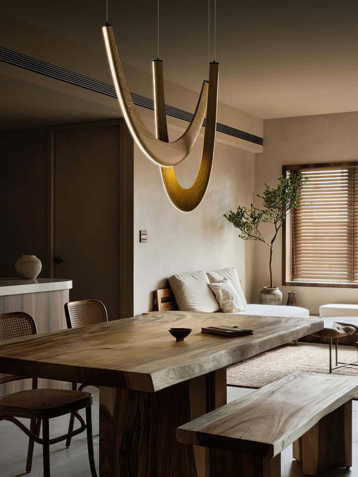 U Wooden Pendant Lamp - Vakkerlight