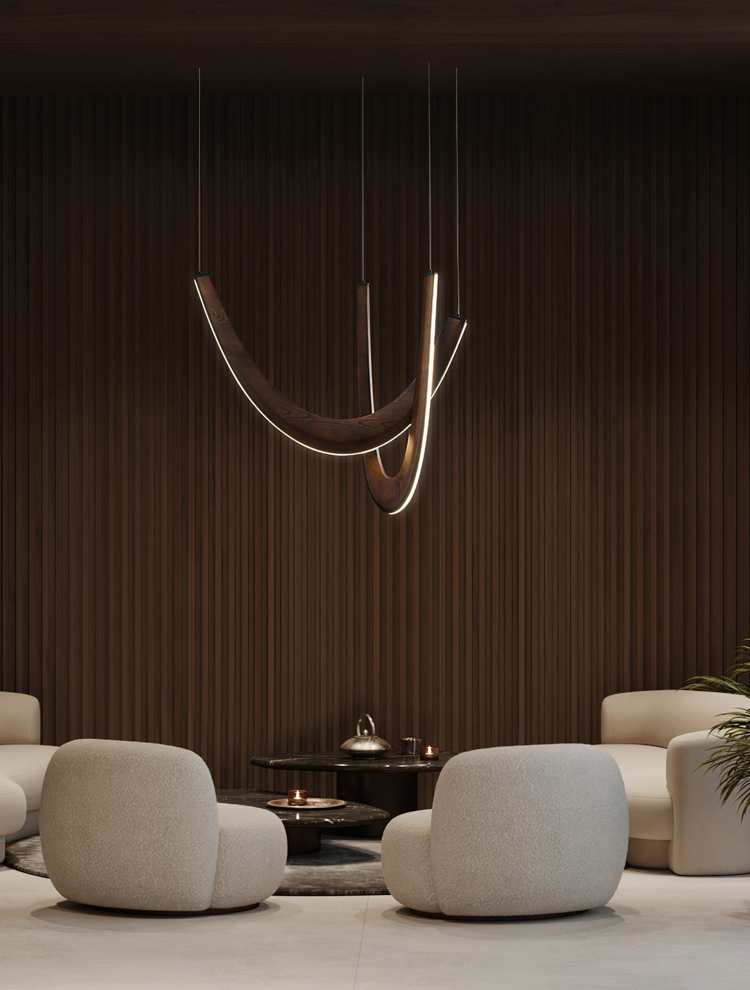 U Wooden Pendant Lamp - Vakkerlight