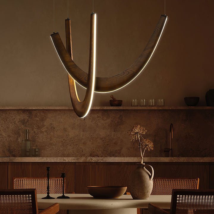 U Wooden Pendant Lamp - Vakkerlight