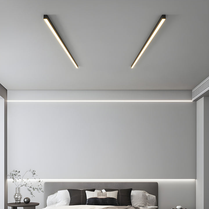 Ultra Slim Linear Ceiling Light - Vakkerlight