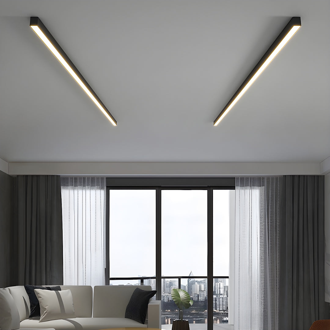 Ultra Slim Linear Ceiling Light - Vakkerlight