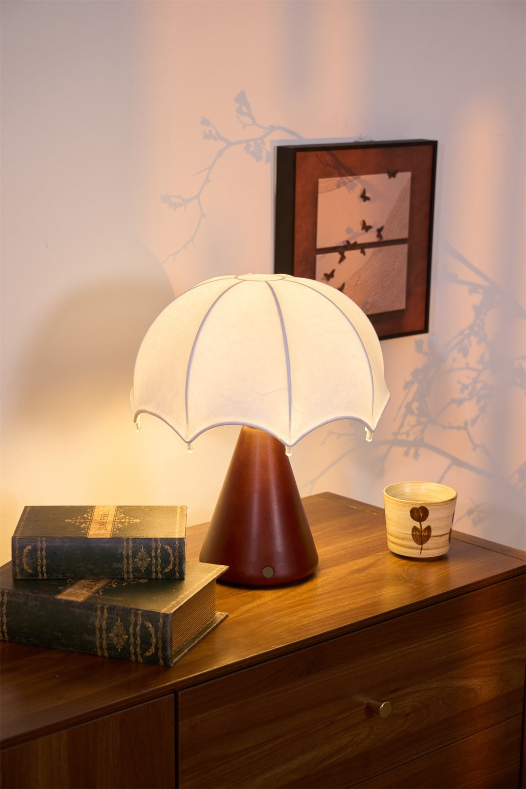 Umbrella Silk Table Lamp - Vakkerlight