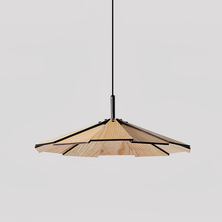 Umbrella Wooden Pendant Light - Vakkerlight