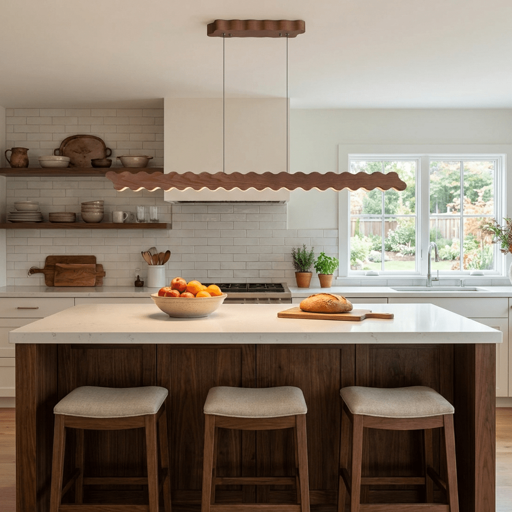 Undara Wave Linear Pendant Lamp - Vakkerlight