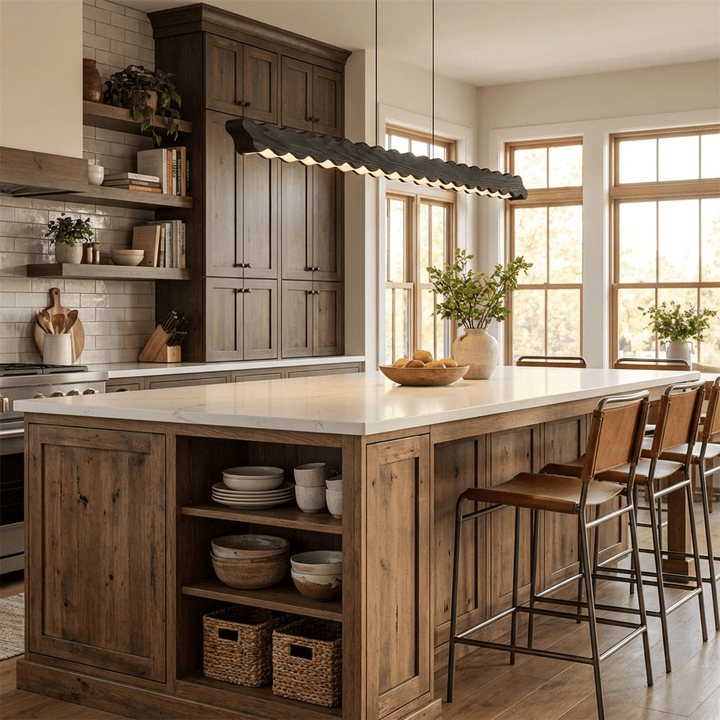 Undara Wave Linear Pendant Lamp - Vakkerlight