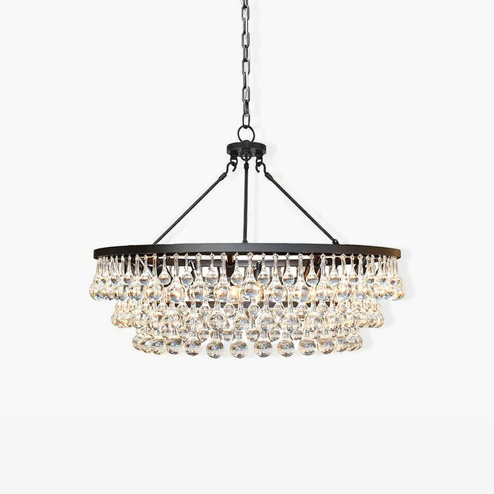 Unique Tiered Crystal Chandelier - Vakkerlight