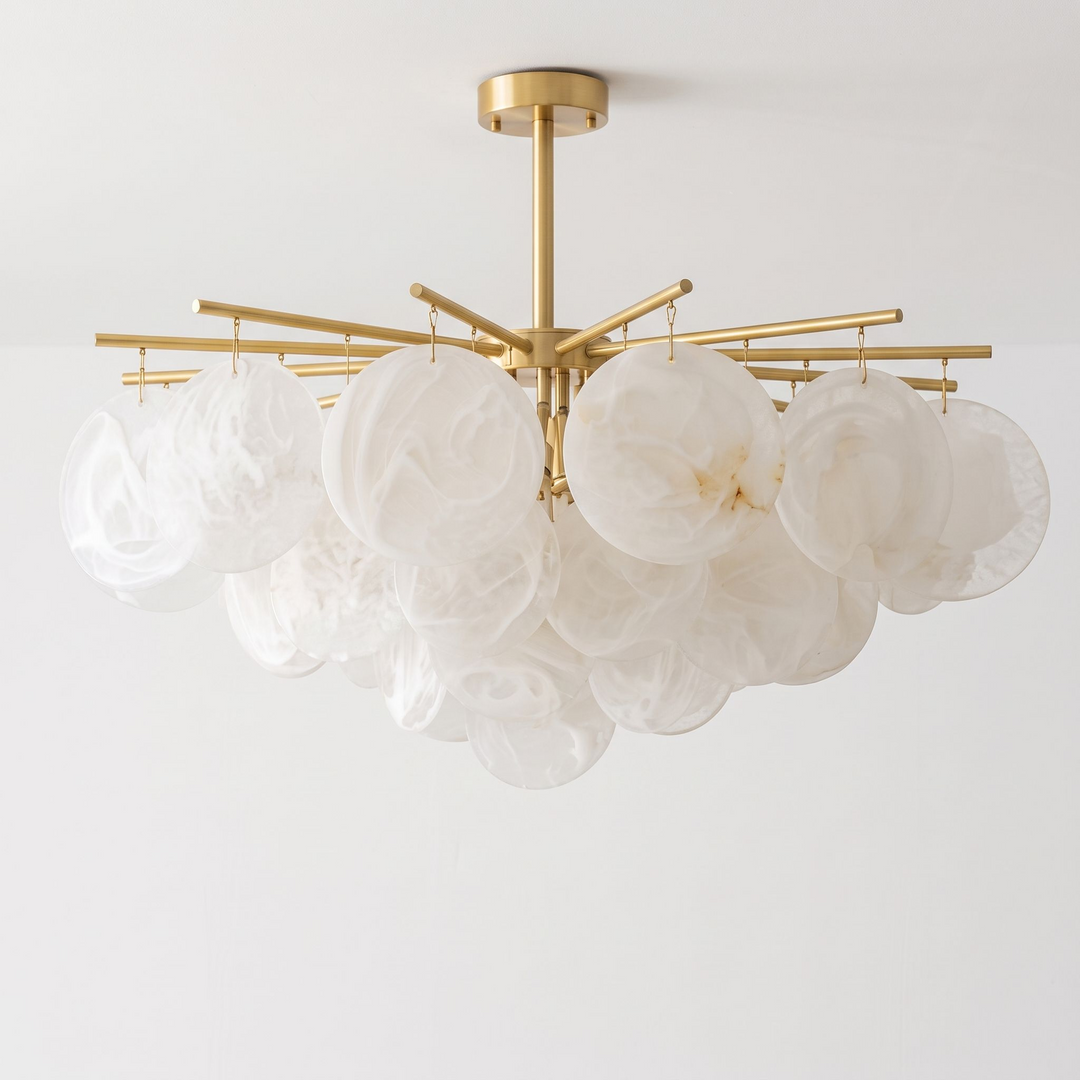 Urchin Alabaster Chandelier