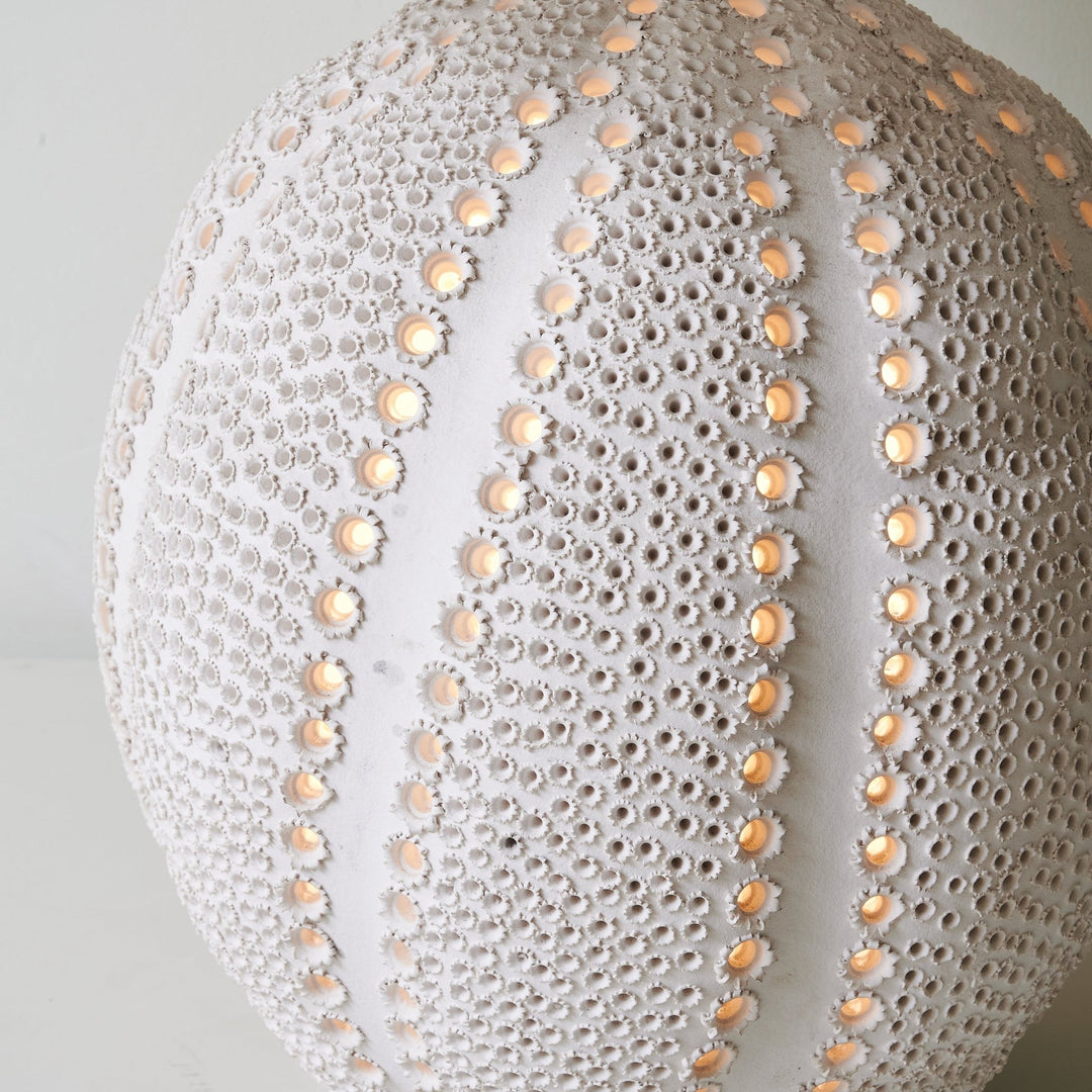Urchin Textured Ceramic Table Lamp - Vakkerlight