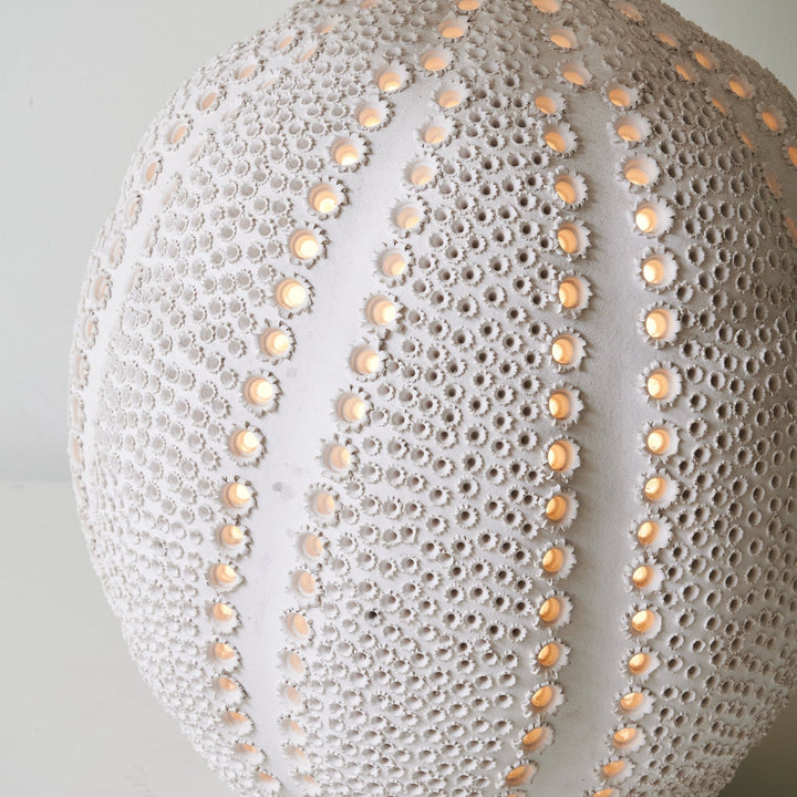 Urchin Textured Ceramic Table Lamp - Vakkerlight