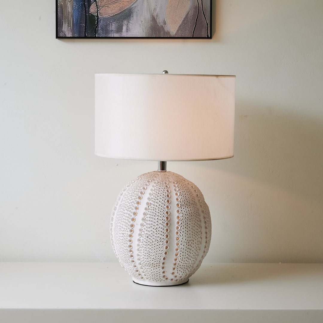 Urchin Textured Ceramic Table Lamp - Vakkerlight