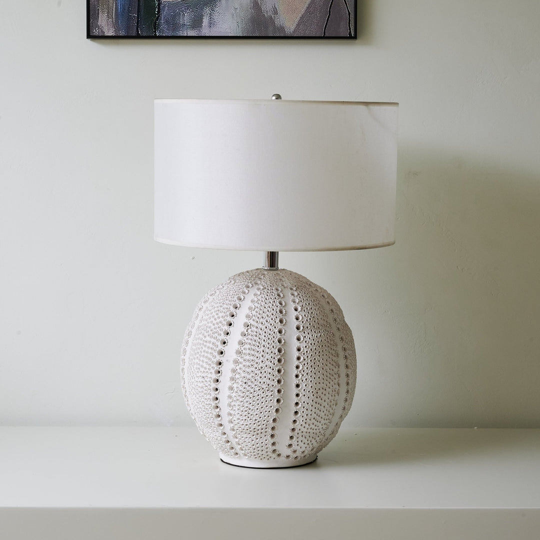 Urchin Textured Ceramic Table Lamp - Vakkerlight