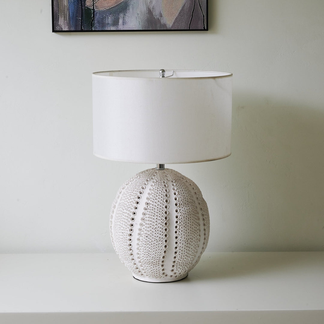 Urchin Textured Ceramic Table Lamp - Vakkerlight