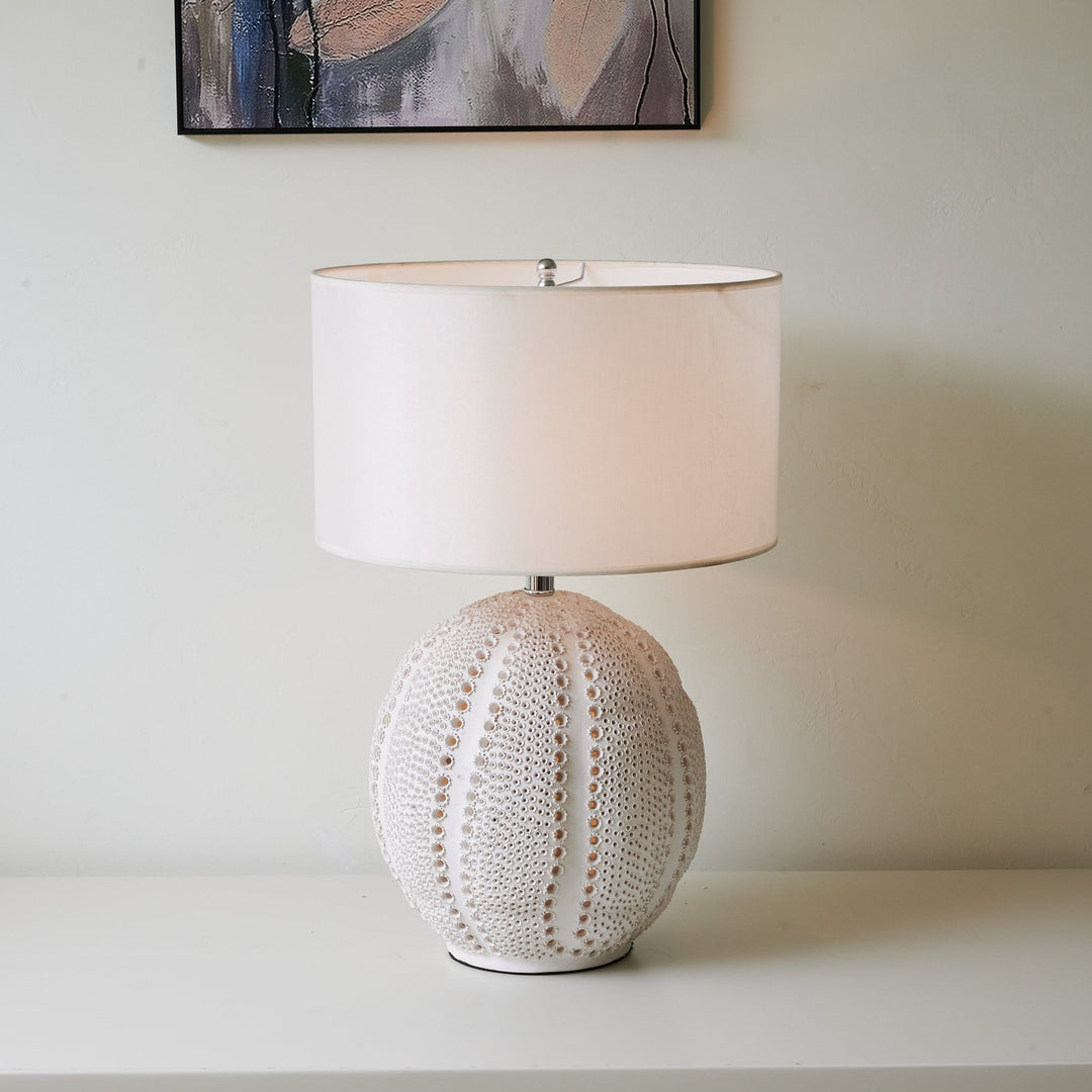 Urchin Textured Ceramic Table Lamp - Vakkerlight