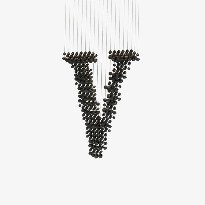 Charcoal Chandeliers V - Vakkerlight