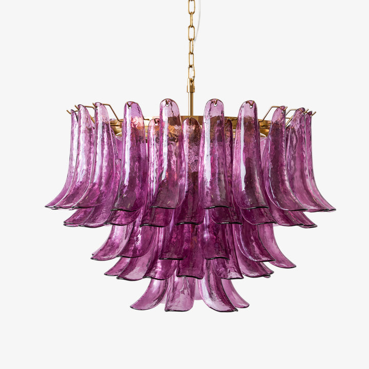 Amethyst Bloom Chandelier