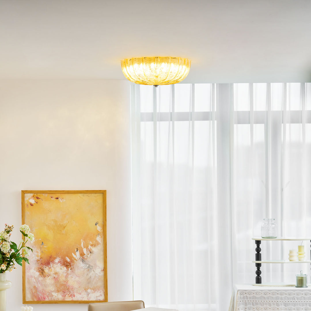 Blown Glass Ceiling Light