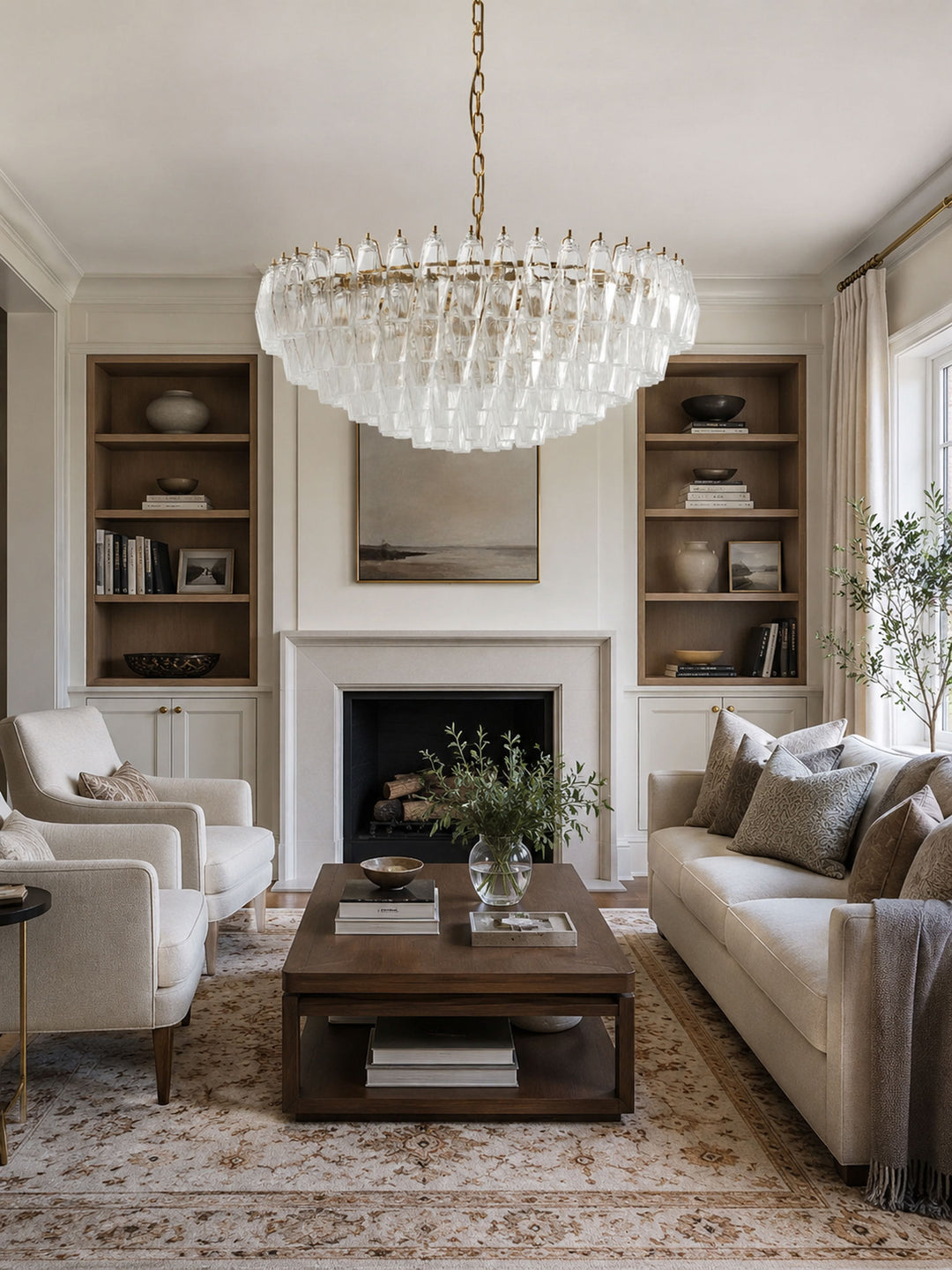 Clear Sorrento Chandelier