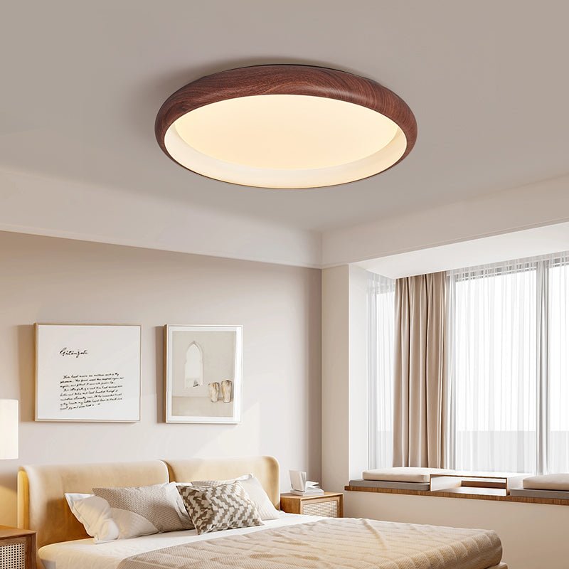 Valencia Walnut Ceiling Light - Vakkerlight