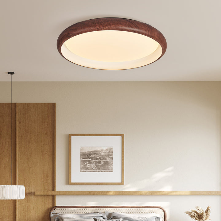 Valencia Walnut Ceiling Light