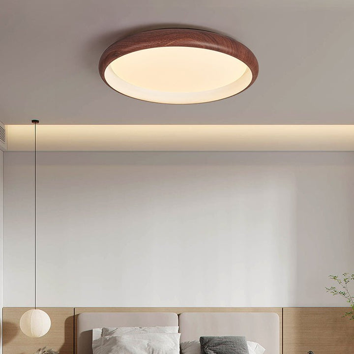 Valencia Walnut Ceiling Light - Vakkerlight