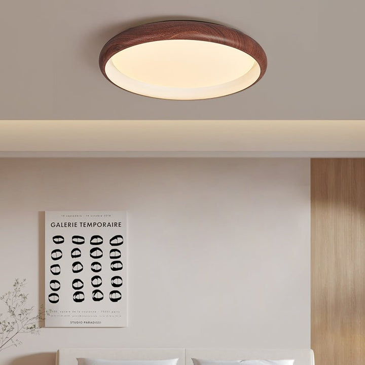 Valencia Walnut Ceiling Light - Vakkerlight