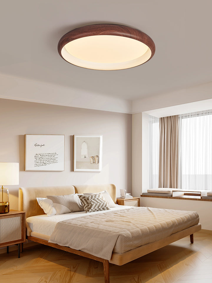 Valencia Walnut Ceiling Light