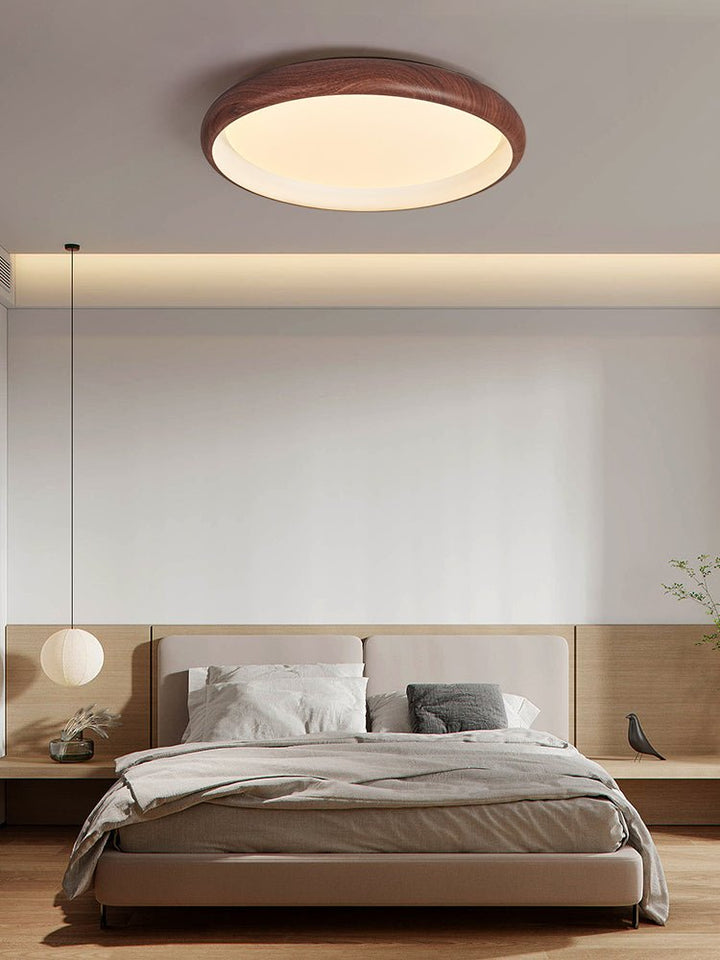 Valencia Walnut Ceiling Light - Vakkerlight