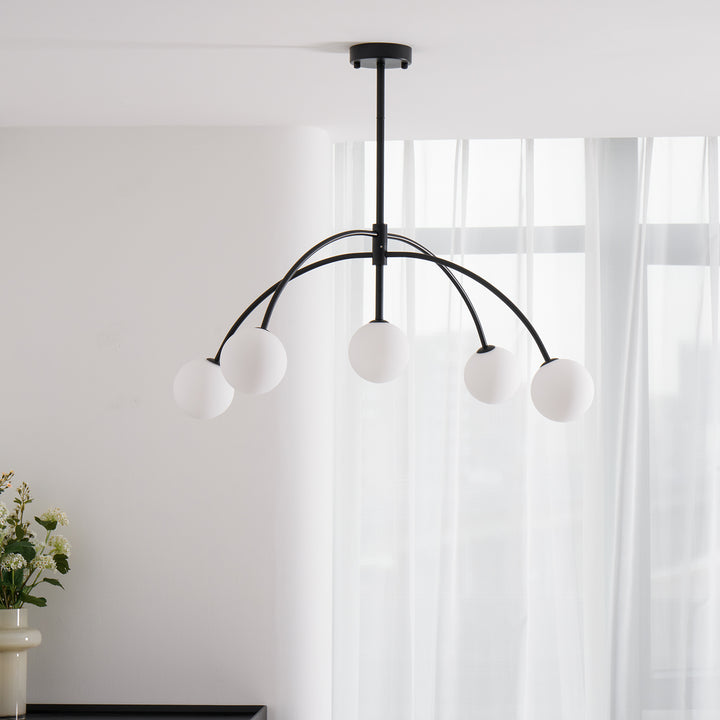 Valentina Arc Chandelier - Vakkerlight