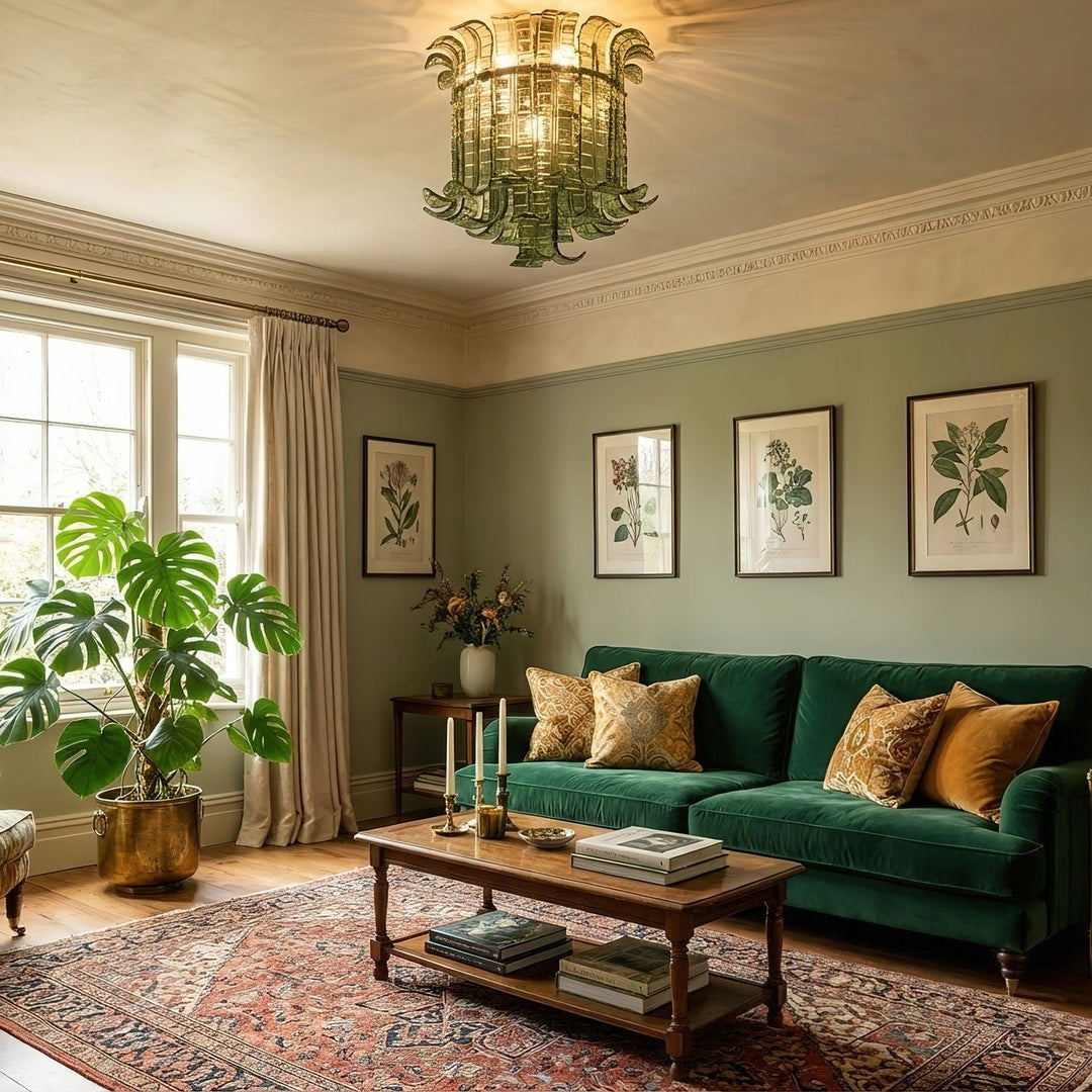 Valeria Murano Glass Ceiling Lamp - Vakkerlight