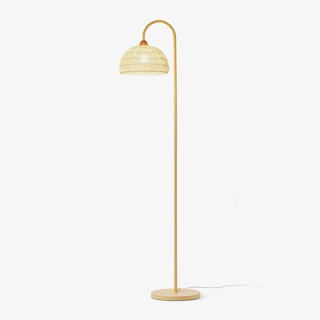 Rattan Arch Floor Lamp - Vakkerlight