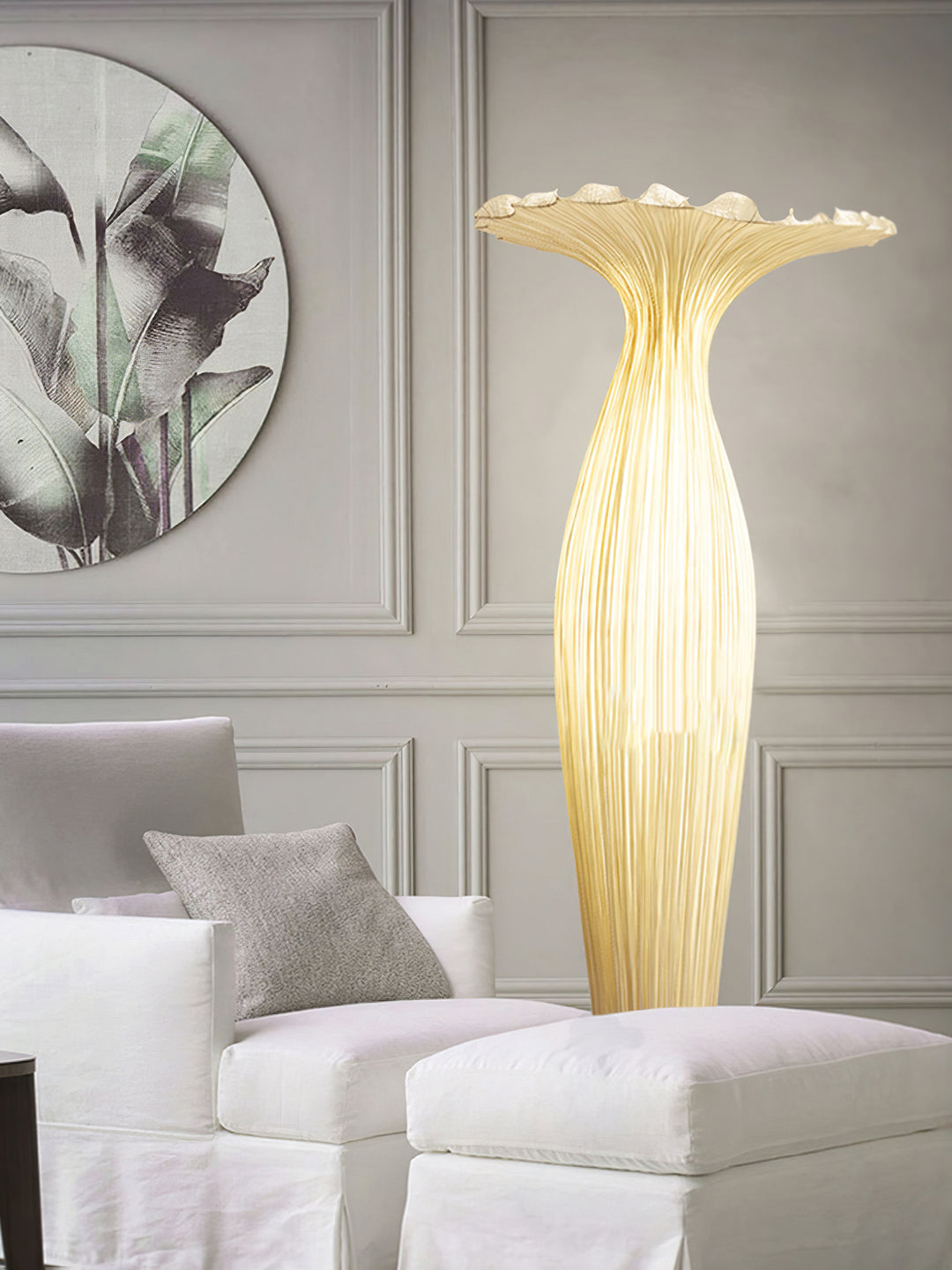 Vase Fabric Floor Lamp - Vakkerlight