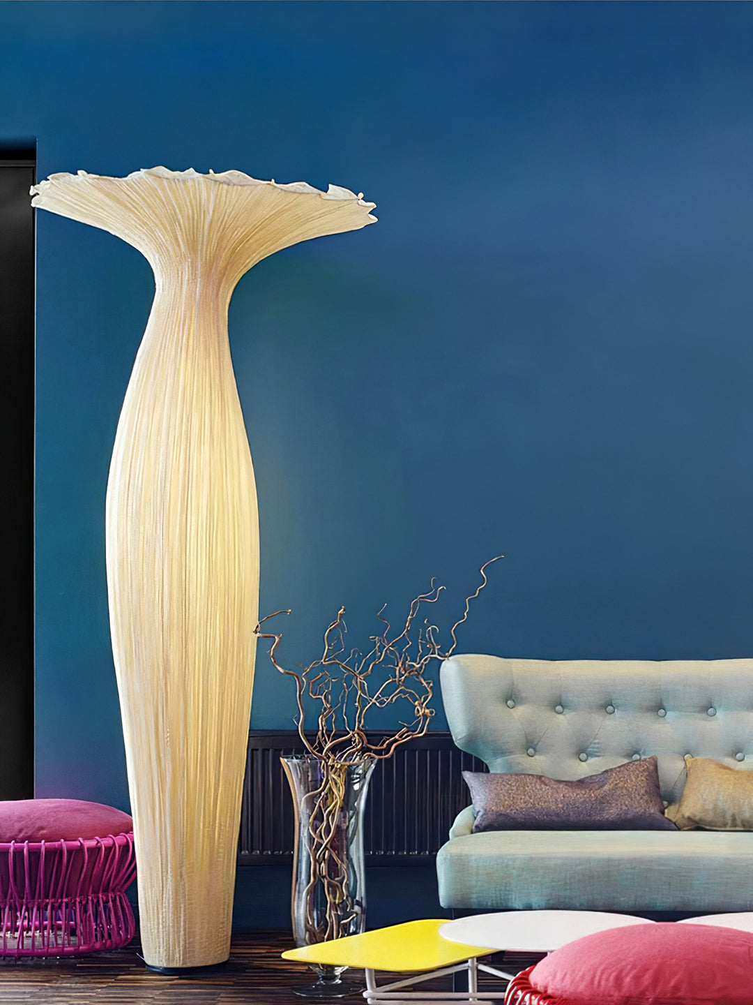 Vase Fabric Floor Lamp - Vakkerlight